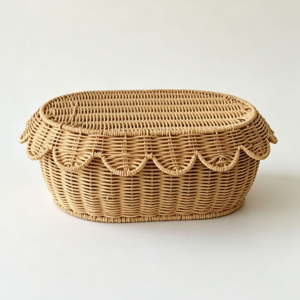 Ornate Decoration Basket made from Natural Materials | Kelmera