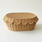 Ornate Decoration Basket made from Natural Materials | Kelmera