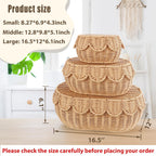 Ornate Decoration Basket made from Natural Materials | Kelmera