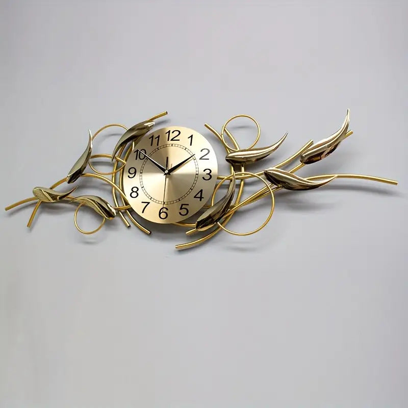 Ornate Decorative Metal Wall Clock | Kelmera