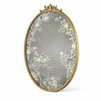 Ornate Floral Wall Mirror | Kelmera