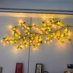 Ornate LED Cherry Blossom Wall Light | Kelmera