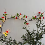 Ornate LED Cherry Blossom Wall Light | Kelmera