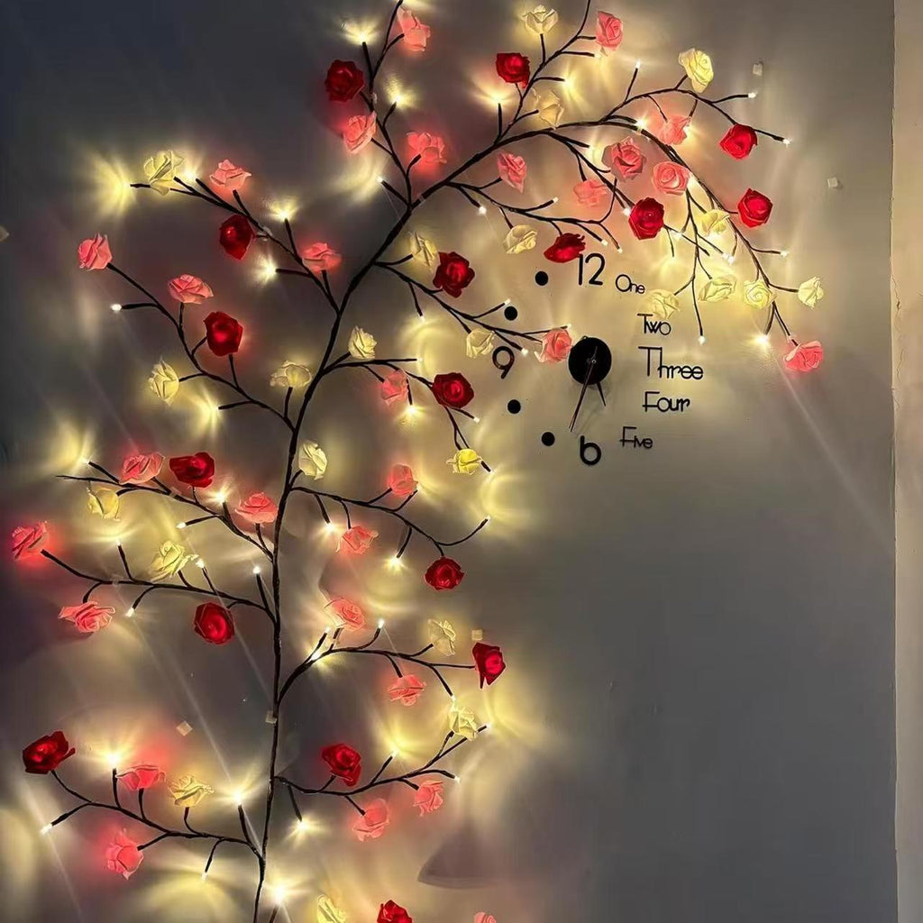 Ornate LED Cherry Blossom Wall Light | Kelmera