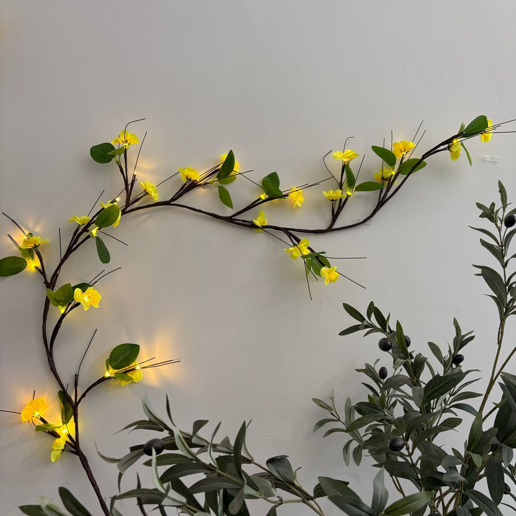 Ornate LED Cherry Blossom Wall Light | Kelmera