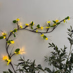 Ornate LED Cherry Blossom Wall Light | Kelmera