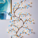 Ornate LED Cherry Blossom Wall Light | Kelmera