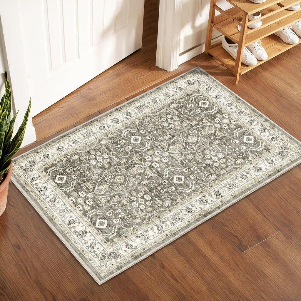Ornate Patterned Area Rug | Kelmera