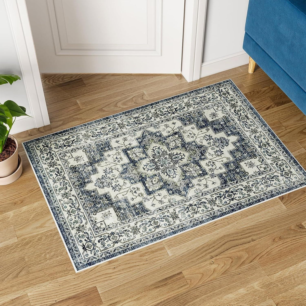 Ornate Patterned Area Rug | Kelmera