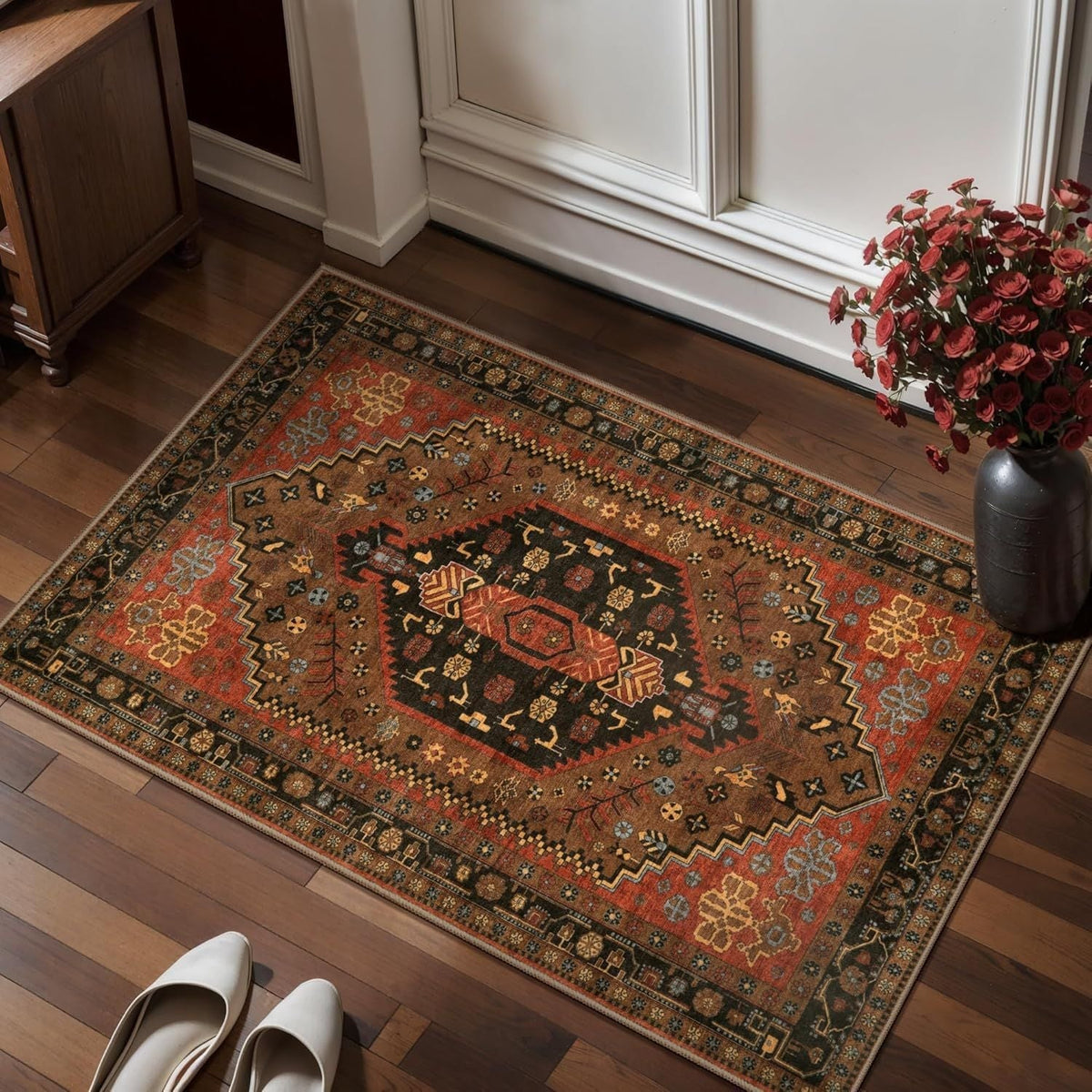 Ornate Patterned Area Rug | Kelmera