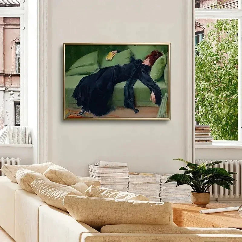 Orstia By Ramon Casas Wall Art