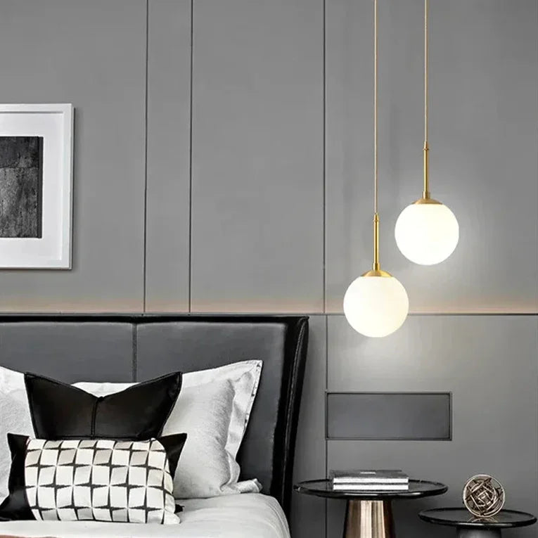 Ortunda Glass Ball Pendant Lamp