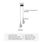 Ortunda Glass Ball Pendant Lamp