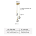 Ortunda Glass Ball Pendant Lamp