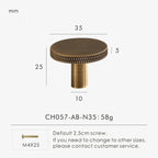 Orvura Solid Brass Knobs and Handles