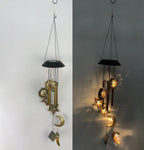 Outdoor Metal Star Wind Chime with Resonating Aluminum Tubes | Kelmera