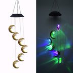 Outdoor Metal Star Wind Chime with Resonating Aluminum Tubes | Kelmera