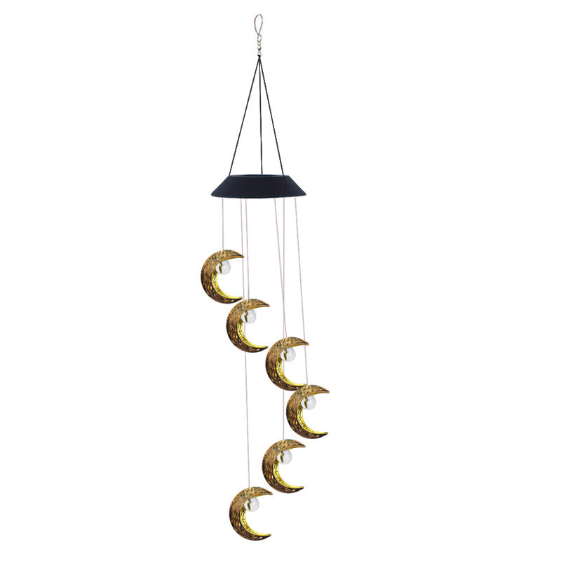 Outdoor Metal Star Wind Chime with Resonating Aluminum Tubes | Kelmera