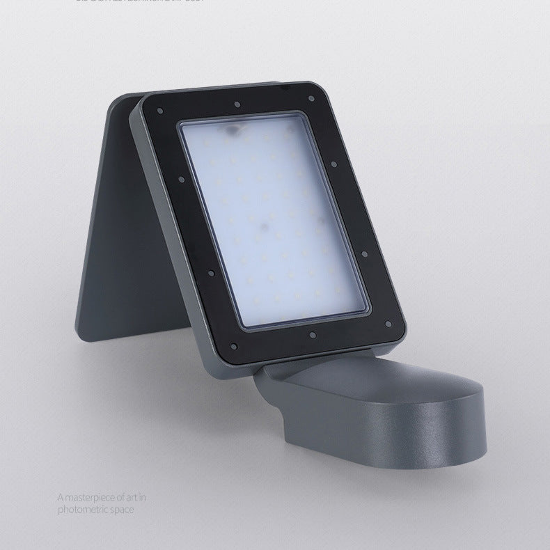 Outdoor Solar Motion Sensor Wall Lamp with Adjustable Panel | Kelmera