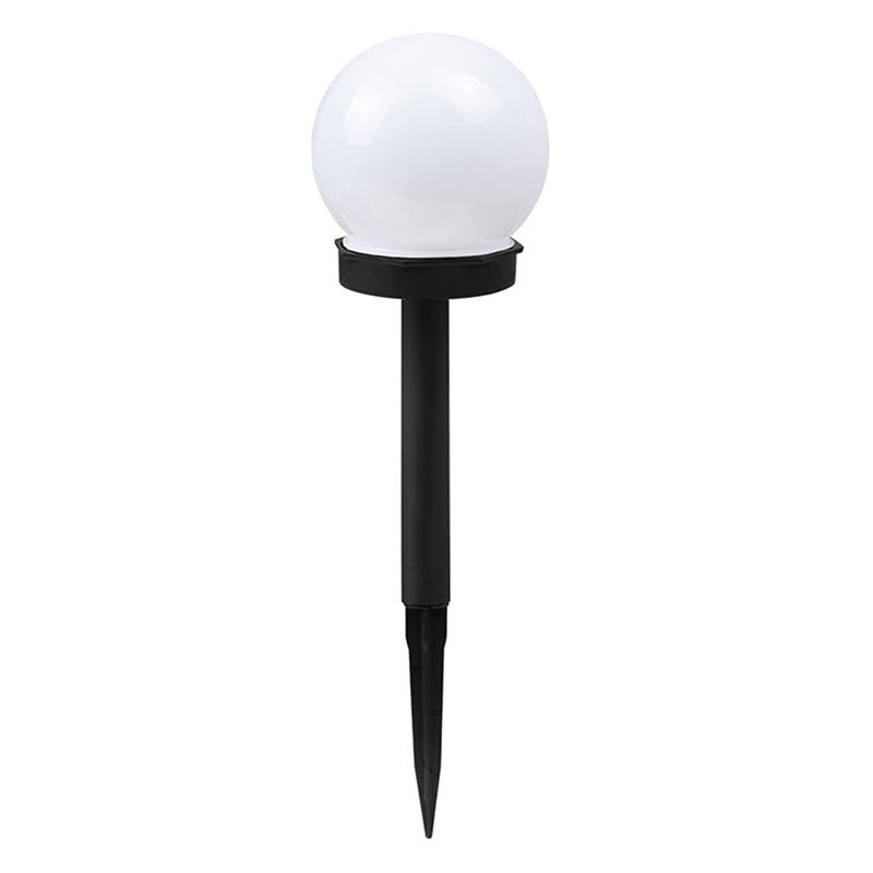 Outdoor Solar-Powered Frosted Globe Garden Stake Lights | Kelmera
