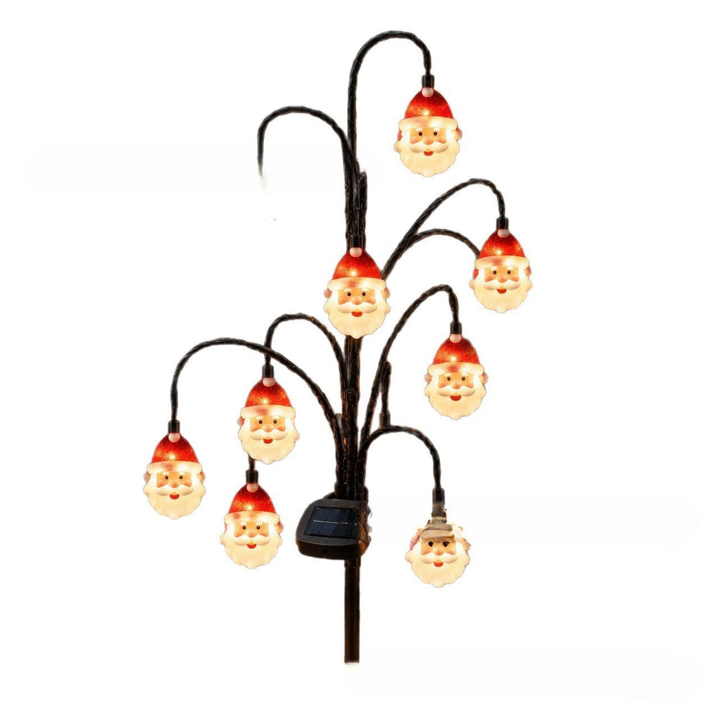 Outdoor Solar-Powered Reindeer LED String Light Garland | Kelmera