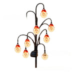 Outdoor Solar-Powered Reindeer LED String Light Garland | Kelmera