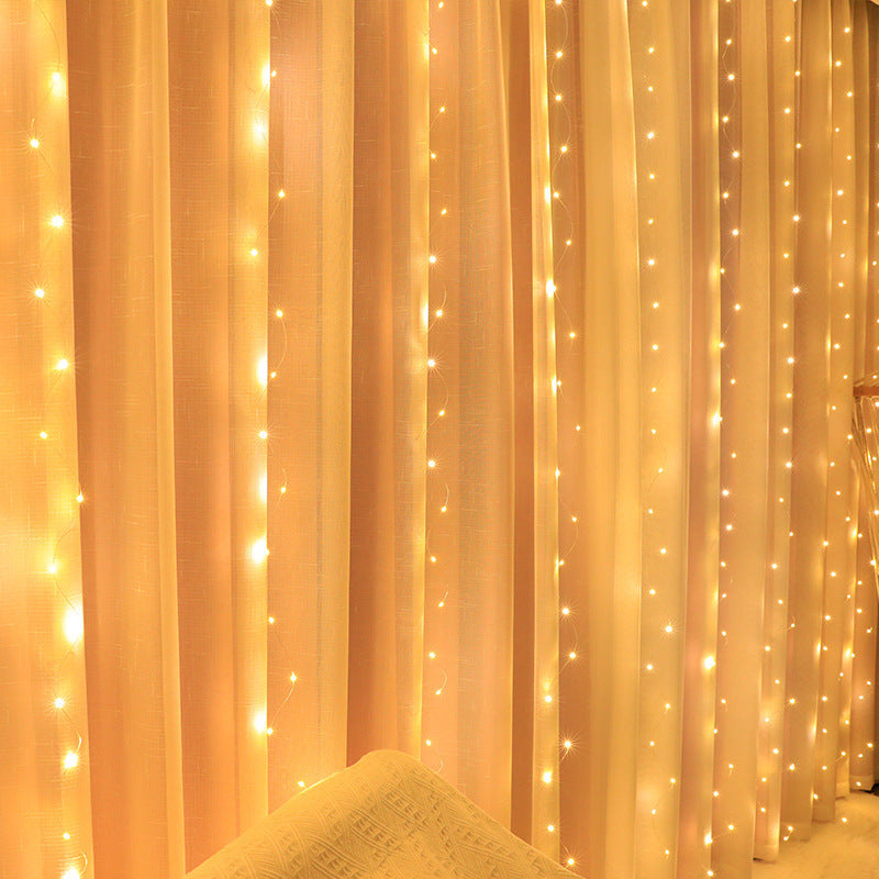 Outdoor Waterproof LED Curtain Lights with Icicle Design | Kelmera