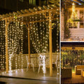 Outdoor Waterproof LED Curtain Lights with Icicle Design | Kelmera