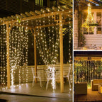 Outdoor Waterproof LED Curtain Lights with Icicle Design | Kelmera
