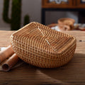 Oval Basket made of Woven Material | Kelmera