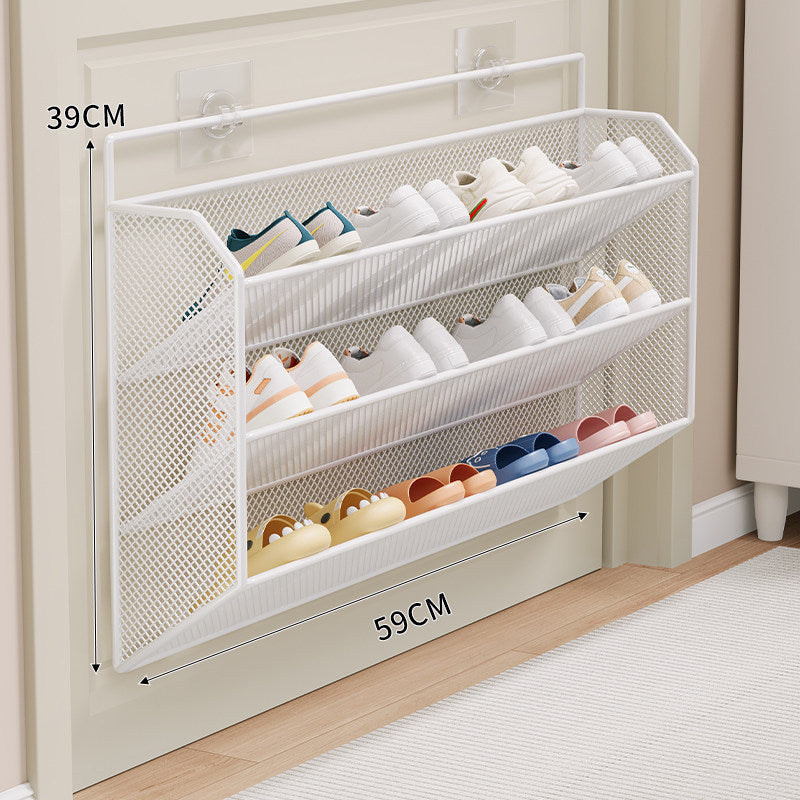 Over-Door Mesh Shoe Rack | Kelmera