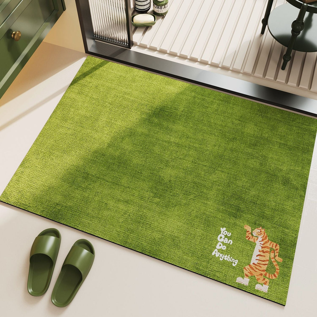 Panda-Themed Decorative Floor Mat | Kelmera