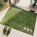 Panda-Themed Decorative Floor Mat | Kelmera
