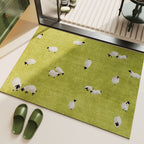 Panda-Themed Decorative Floor Mat | Kelmera