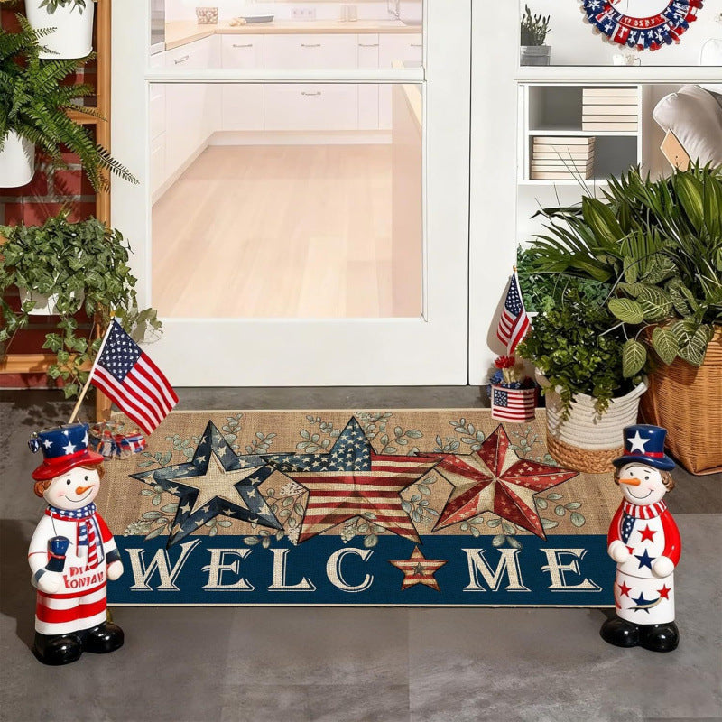 Patriotic Welcome Door Mat | Kelmera