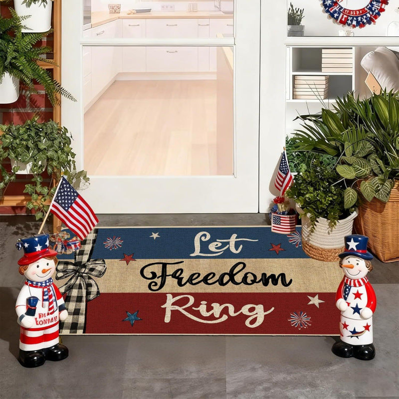 Patriotic Welcome Door Mat | Kelmera