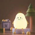 Pear-Shaped Silicone Night Light for the Children's Room | Kelmera