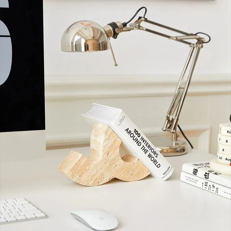 Pearl Stone Bookends