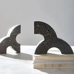 Pearl Stone Bookends