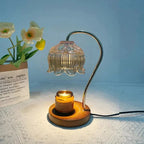 Perlia Glass Candle Warmer Lamp