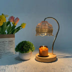 Perlia Glass Candle Warmer Lamp