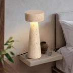 Permora Travertine Table Lamp