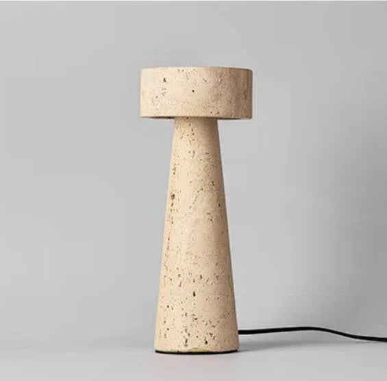 Permora Travertine Table Lamp