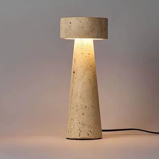 Permora Travertine Table Lamp