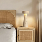 Permora Travertine Table Lamp