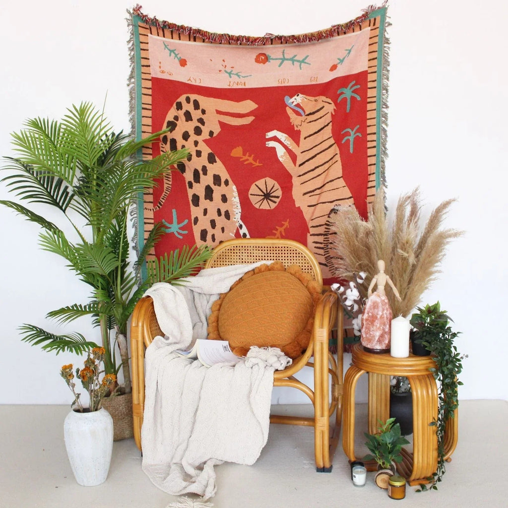 Pertella Woven Throw Blanket