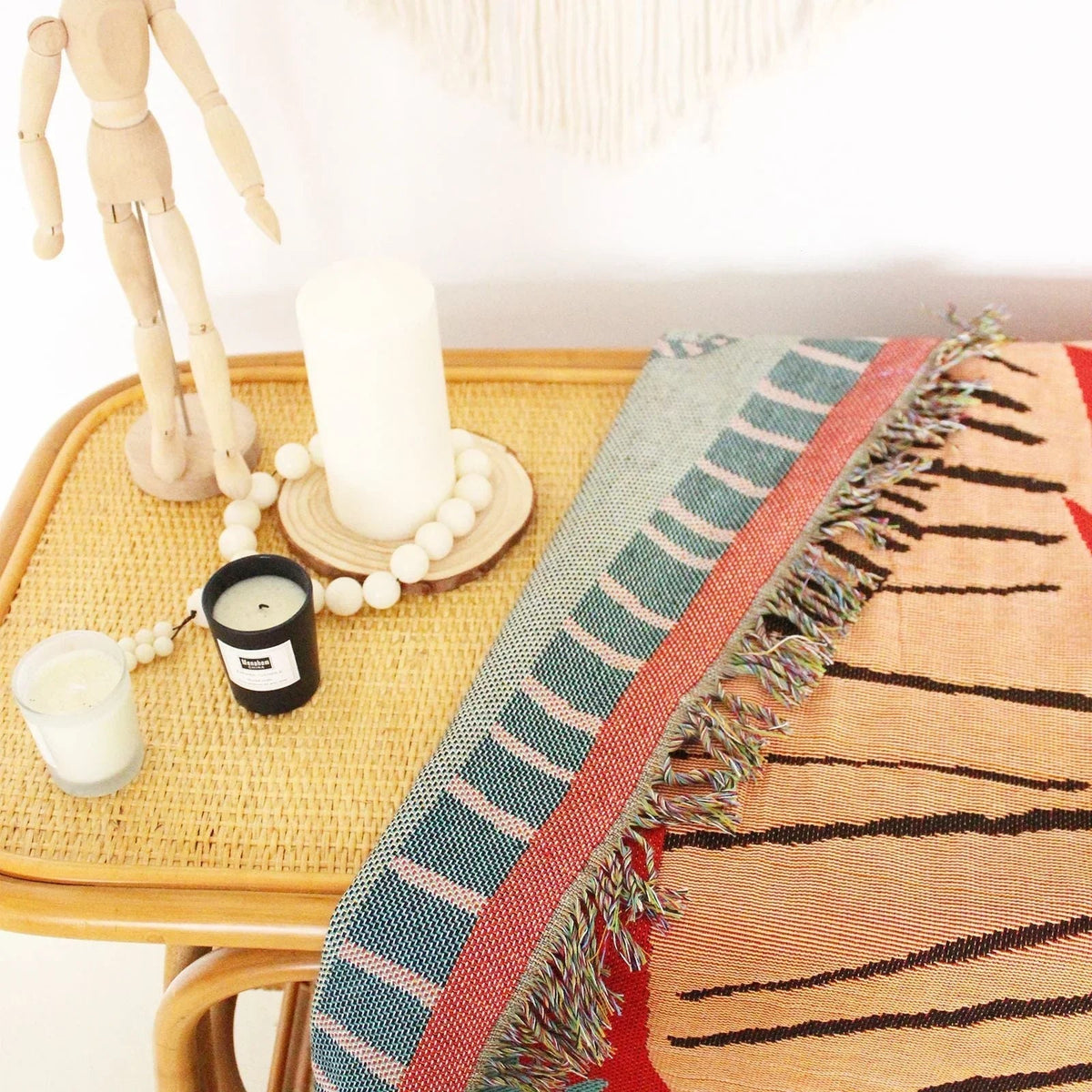 Pertella Woven Throw Blanket