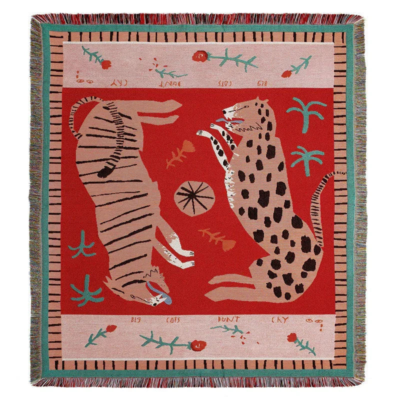Pertella Woven Throw Blanket
