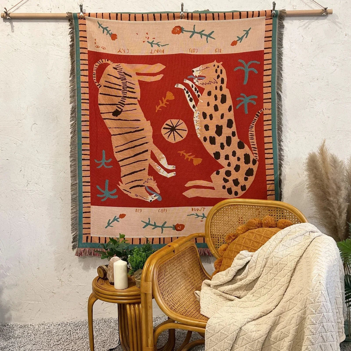 Pertella Woven Throw Blanket