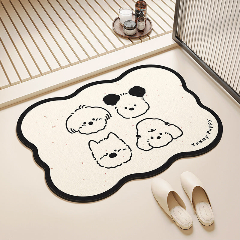 Pet-Themed Decorative Rug | Kelmera